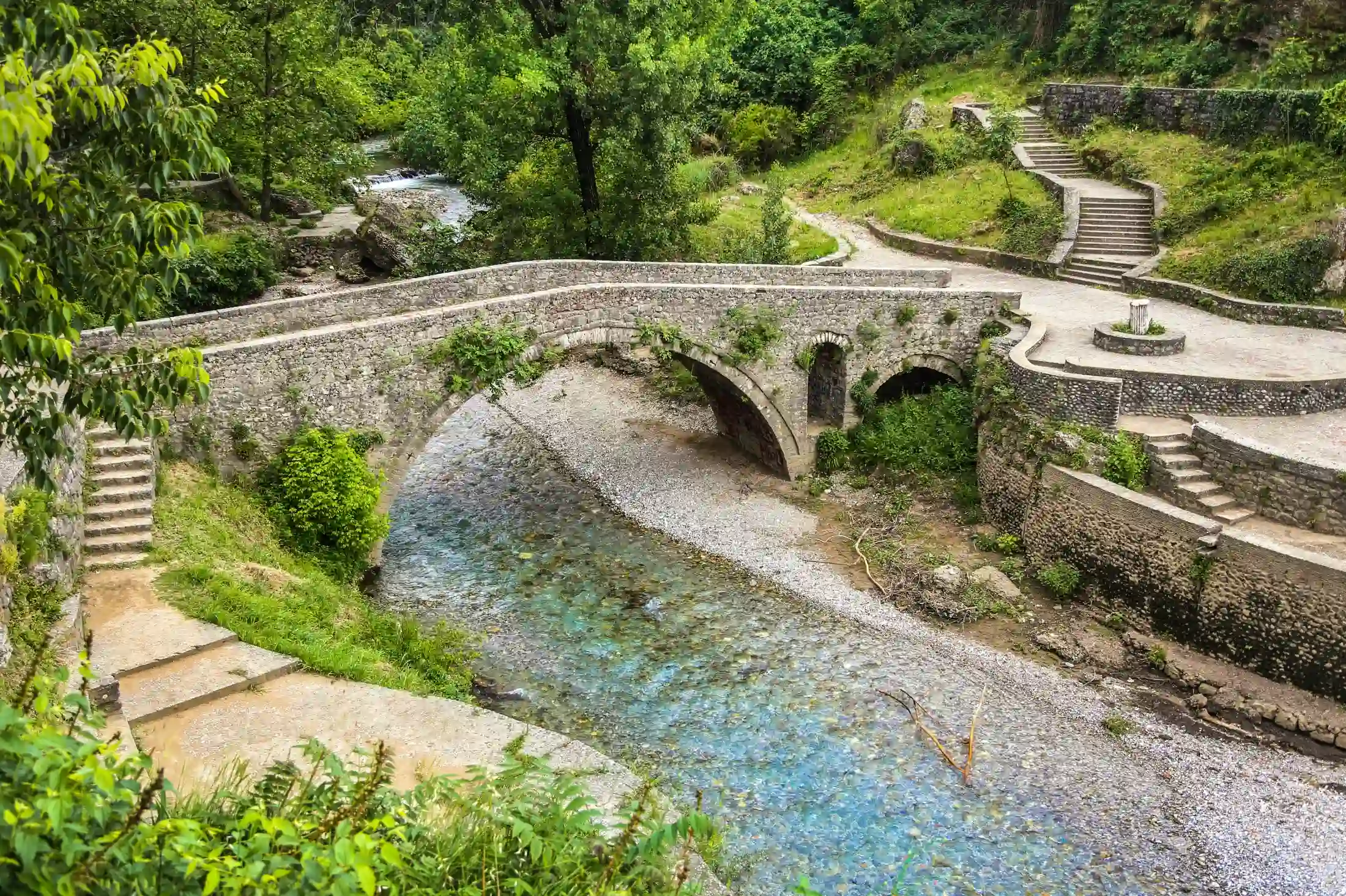 Stari most Ribnica na ušću Morače i Ribnice