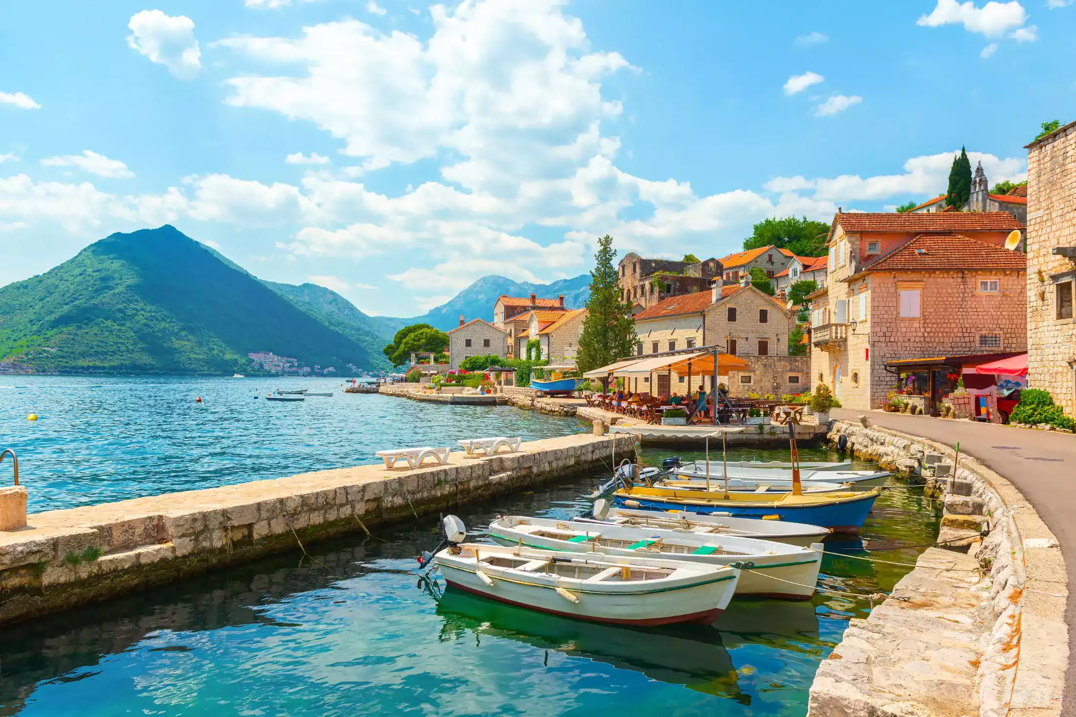 Perast, Adriatic Coast, Bay of Kotor